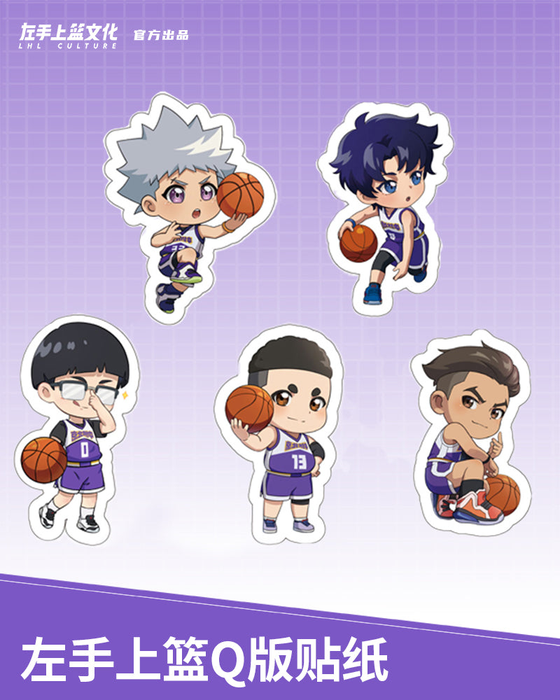Left-hand Layup! Chibi Stickers