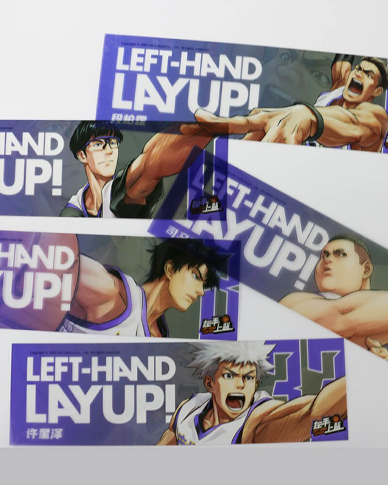 Left-Handed Layup Pvc Ticket Stub, Beijing Five Tigers Set